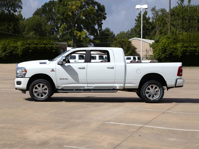 Profile view of a white 2024 RAM 2500 | RAM dealer in Altoona, PA | Courtesy Motor Sales