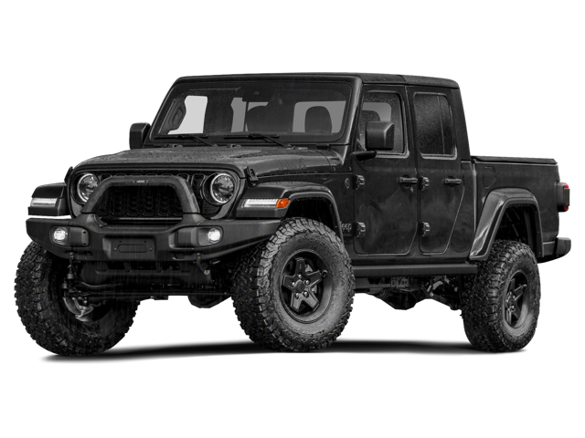 A black 2024 Jeep Gladiator | Car Dealer in Altoona, PA | Courtesy Motor Sales