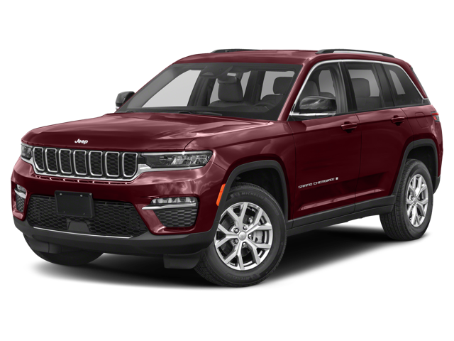 A burgundy 2024 Jeep Grand Cherokee | Jeep dealer in Altoona, PA | Courtesy Motor Sales