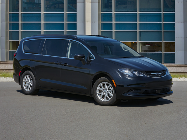 Profile view of a black 2024 Chrysler Voyager | Chrysler dealer in Altoona, PA | Courtesy Motor Sales
