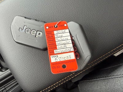 2025 Jeep Wrangler WRANGLER 4-DOOR SAHARA