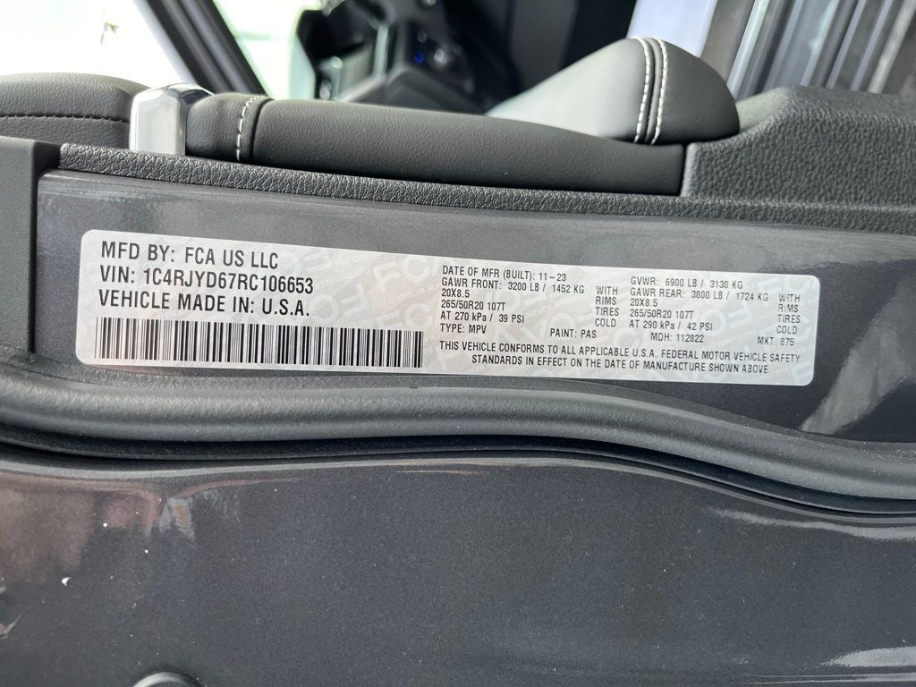 2024 Jeep Grand Cherokee 4xe GRAND CHEROKEE OVERLAND 4xe