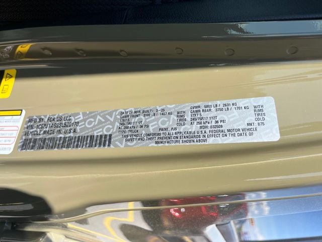 2025 Jeep Gladiator GLADIATOR SPORT S 4X4