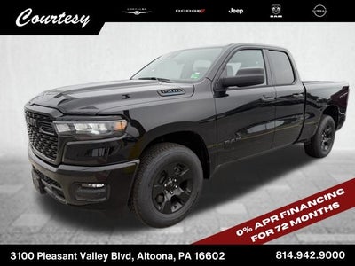 2025 RAM Ram 1500 RAM 1500 TRADESMAN QUAD CAB 4X4 6'4' BOX