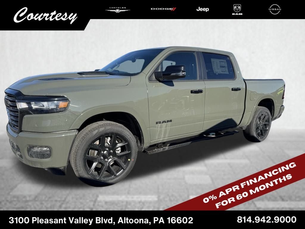 2026 RAM Ram 1500 RAM 1500 LARAMIE CREW CAB 4X4 5'7' BOX