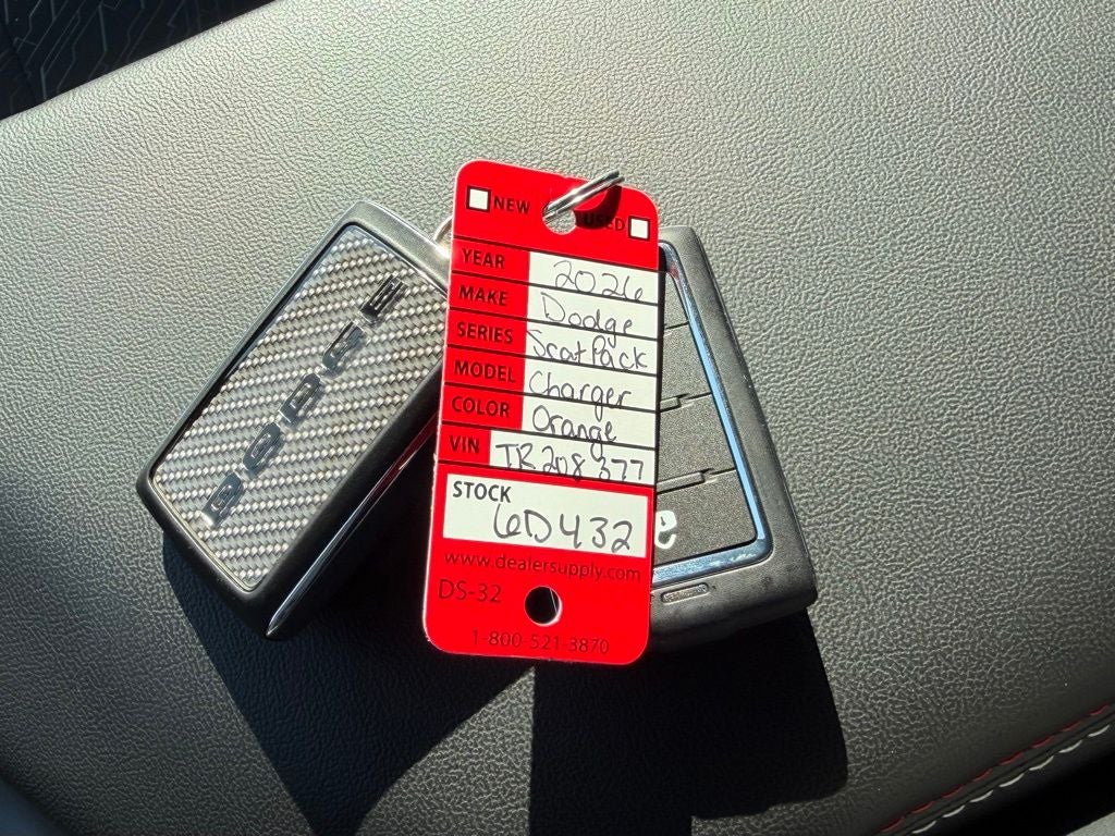 2026 Dodge Charger CHARGER SCAT PACK 2-DOOR AWD