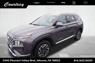 2021 Hyundai Santa Fe Hybrid Blue