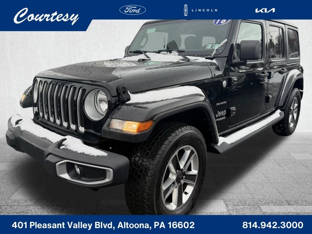 2018 Jeep Wrangler Unlimited Sahara